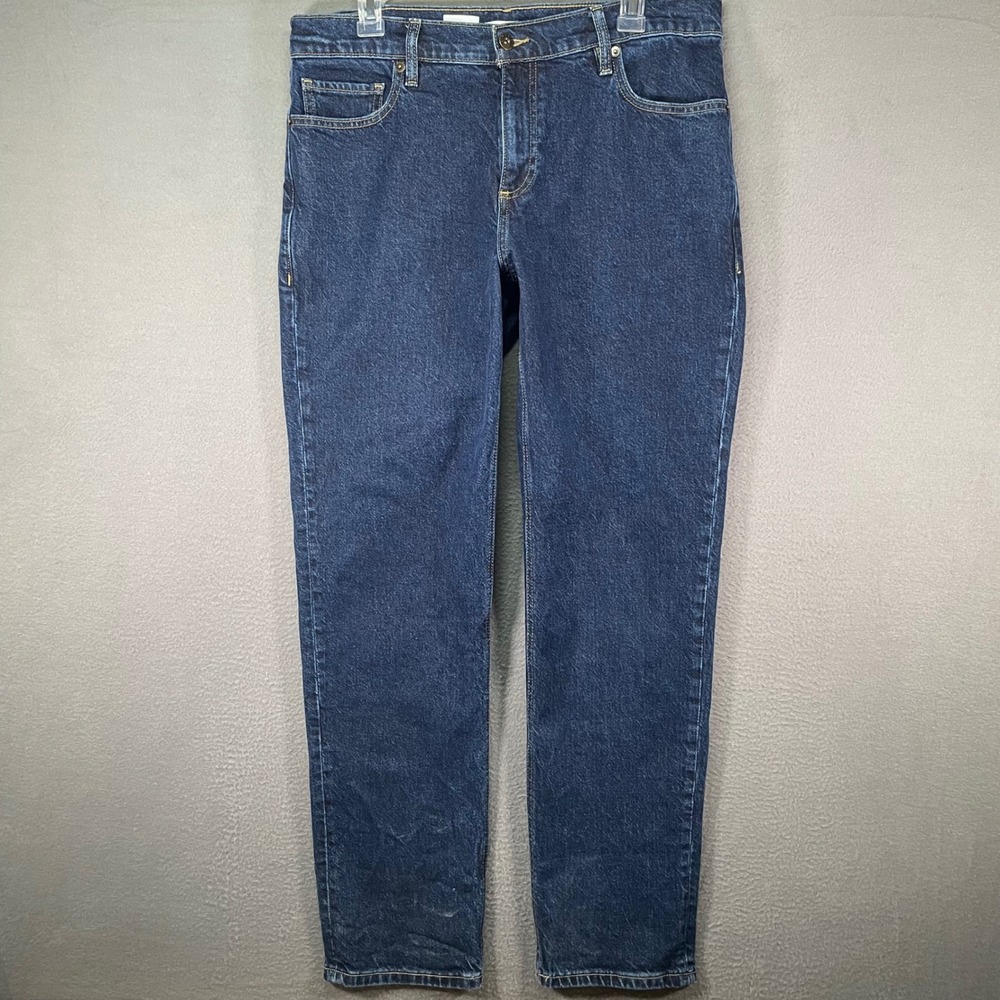 Sun + Stone Mens Jeans 33x32 Slim Stretch Denim Medium Wash Tencel Blend‎